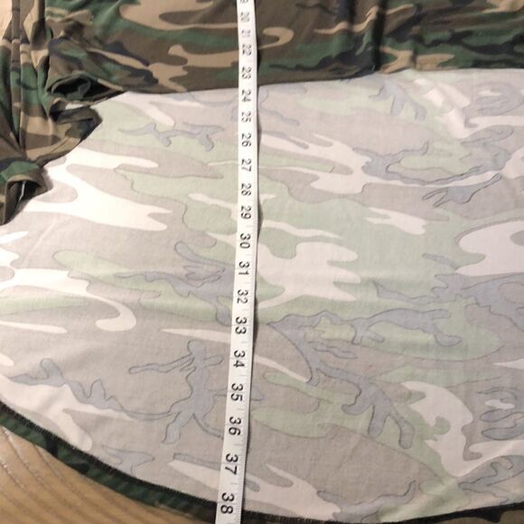 Camo Loungewear Hi Lo Poncho with Cowl Neck Comfort. Relax and disappear 🫥 - Picture 14 of 17